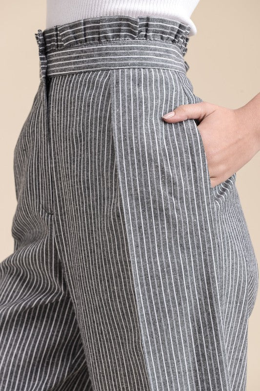 High-Waist Fashion Trousers