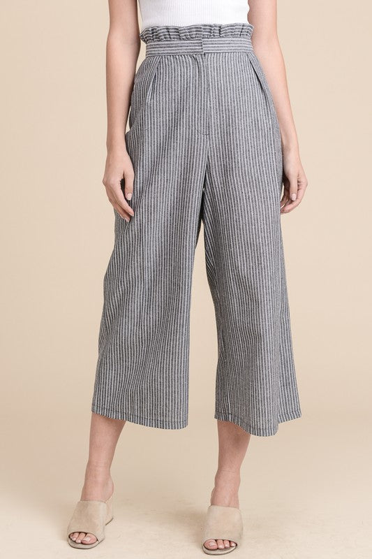 High-Waist Fashion Trousers