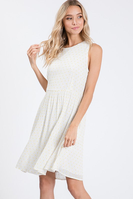 Busy Bee Textured Dress