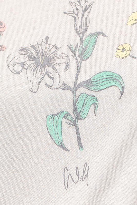 Floral Vintage Soft Tee