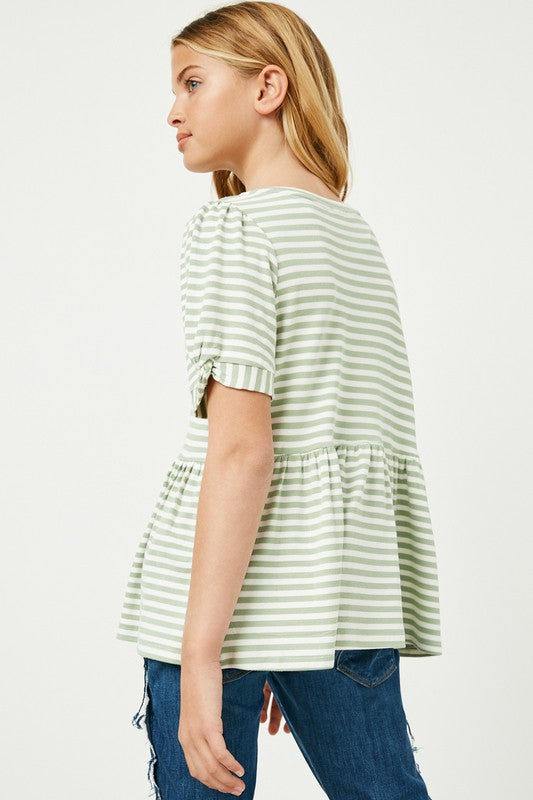 GIRLS Ella Peplum Top