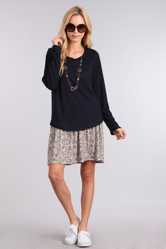 Lynn Waffle Dress
