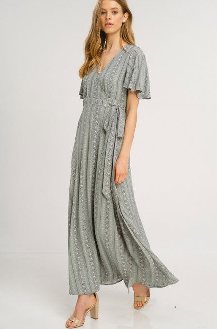 Ophelia Maxi Wrap Dress