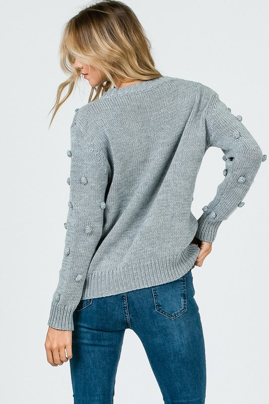 Riley Pom Sweater