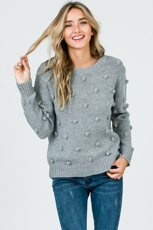Riley Pom Sweater