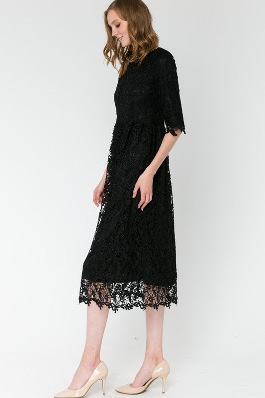 Classy Lace Dress