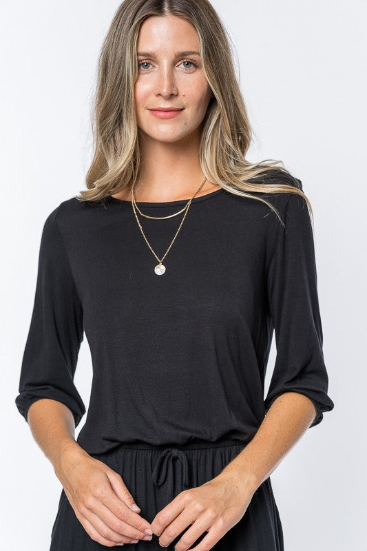Sierra Basic Midi Dress