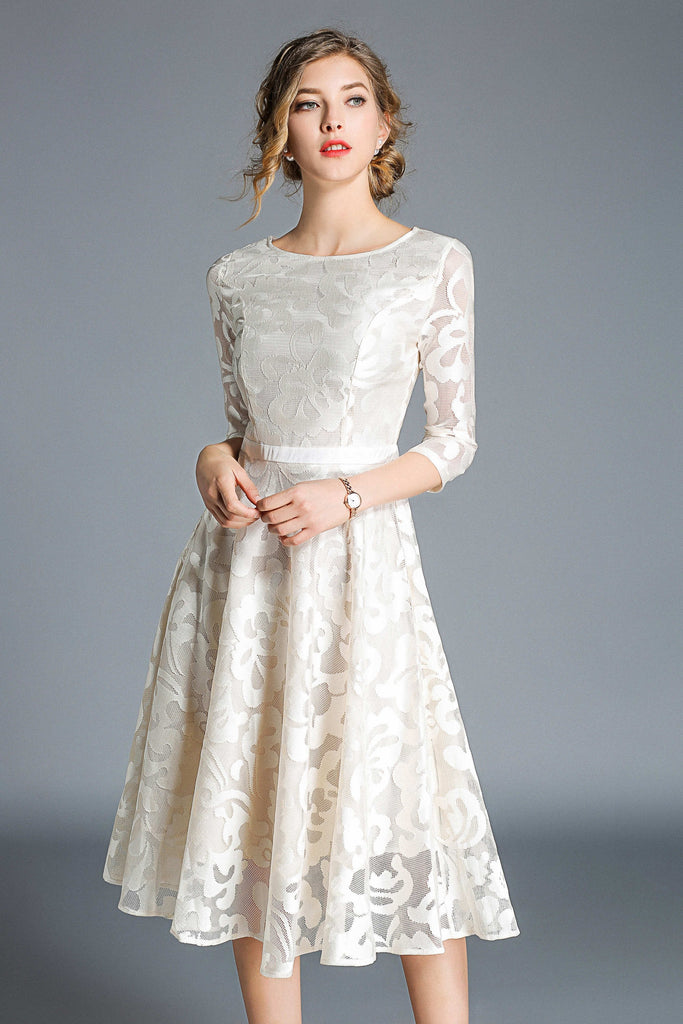 Ophelia Formal Midi Dress