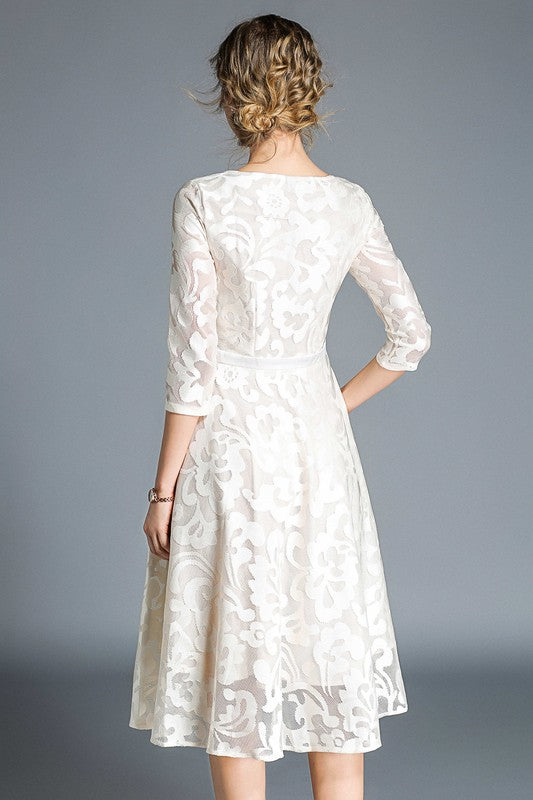Ophelia Formal Midi Dress