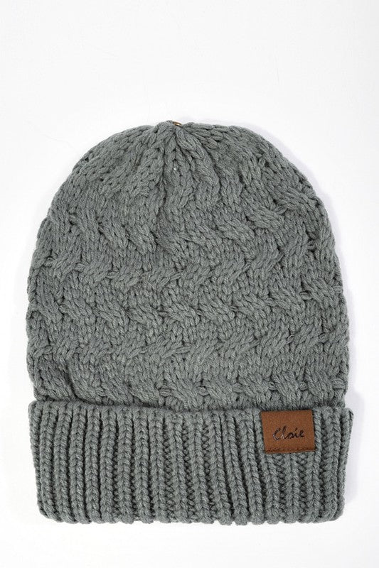 Soft Faux Fur Pom Beanie