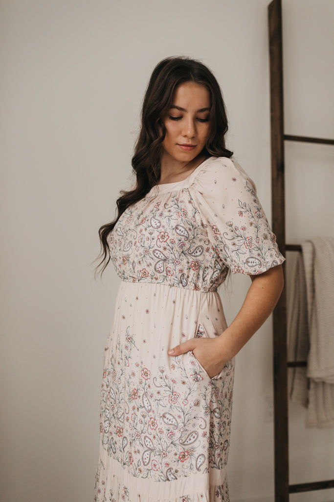 Libby Paisley Maxi Dress