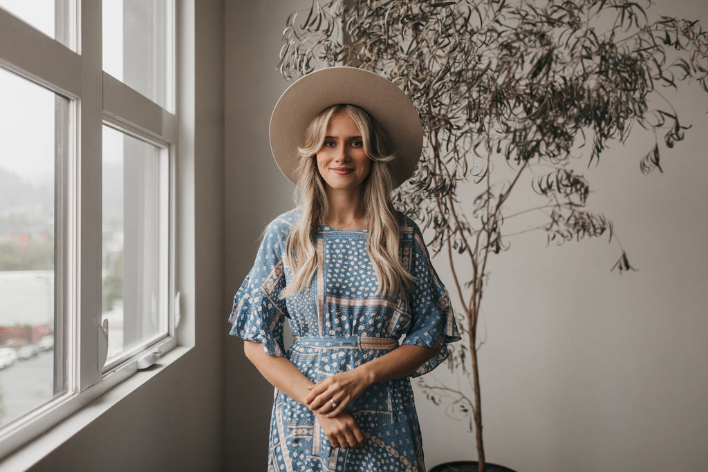 Kaia Printed Dress