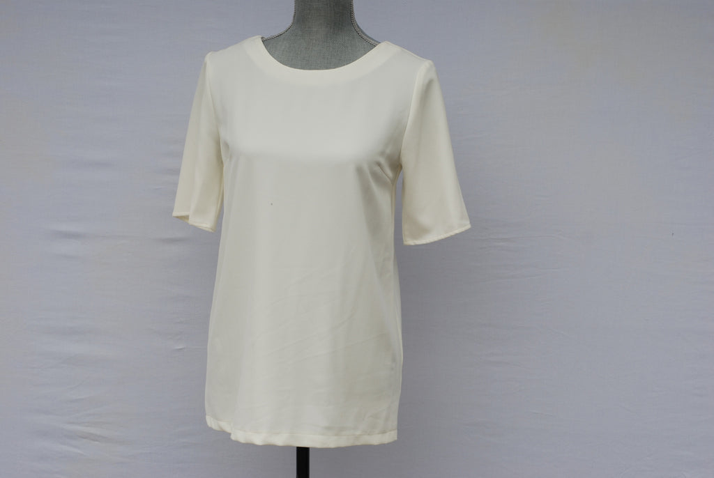 Open Back Woven Top