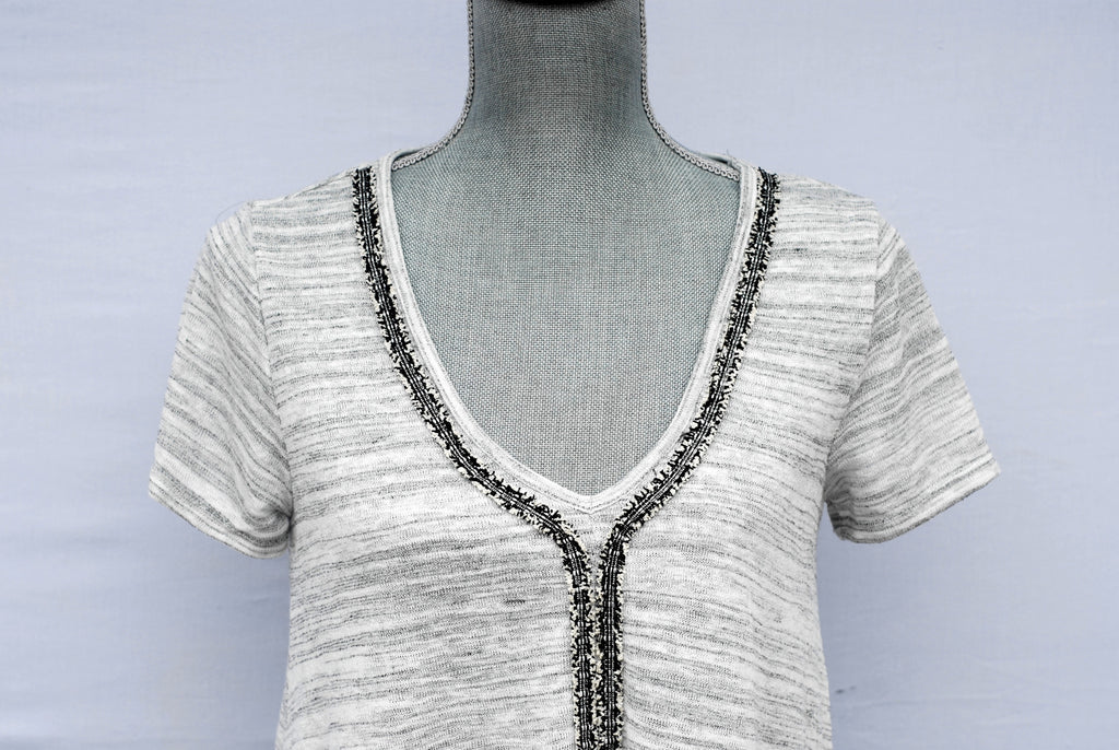 Fringed Woven Top