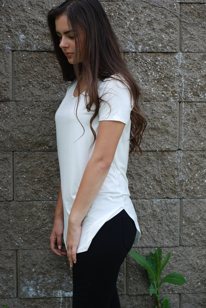 Round Neck Basic Tee