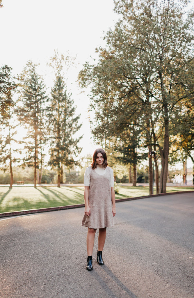 Nellie Knit Overall Dress