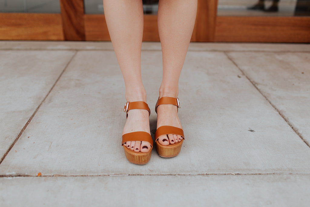 Jackie Platform Wedge Heel