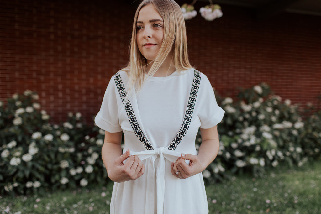 Cayah Embroidered Dress