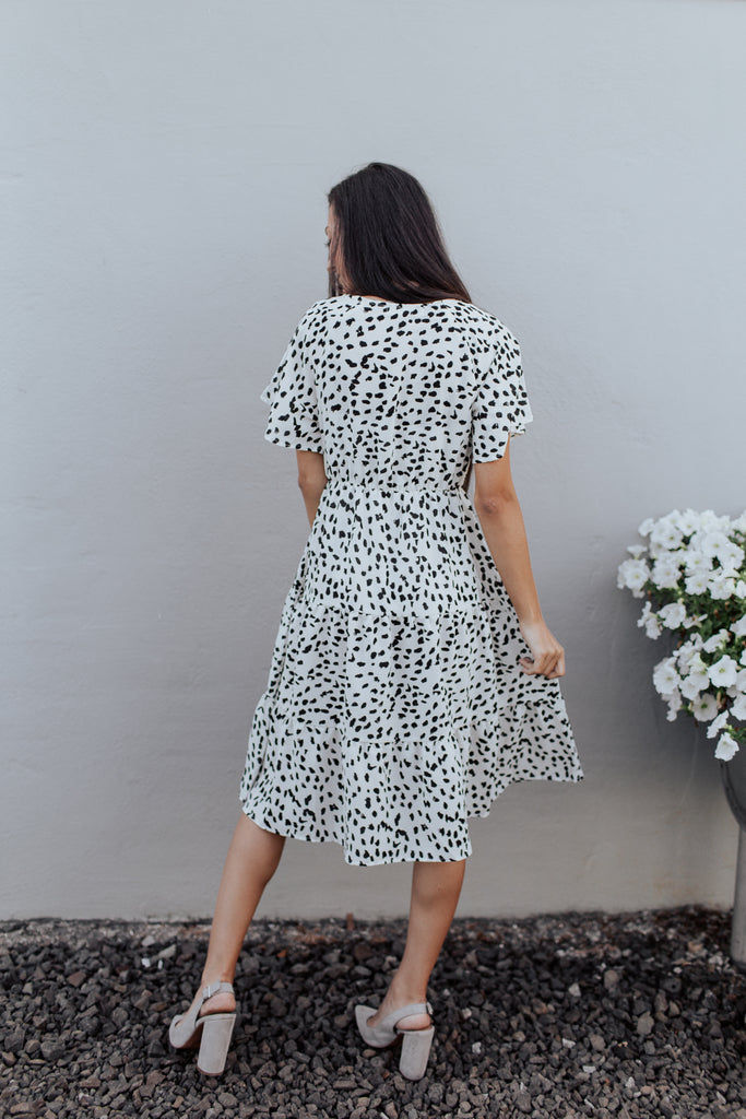 Mille A-Line Printed Dress