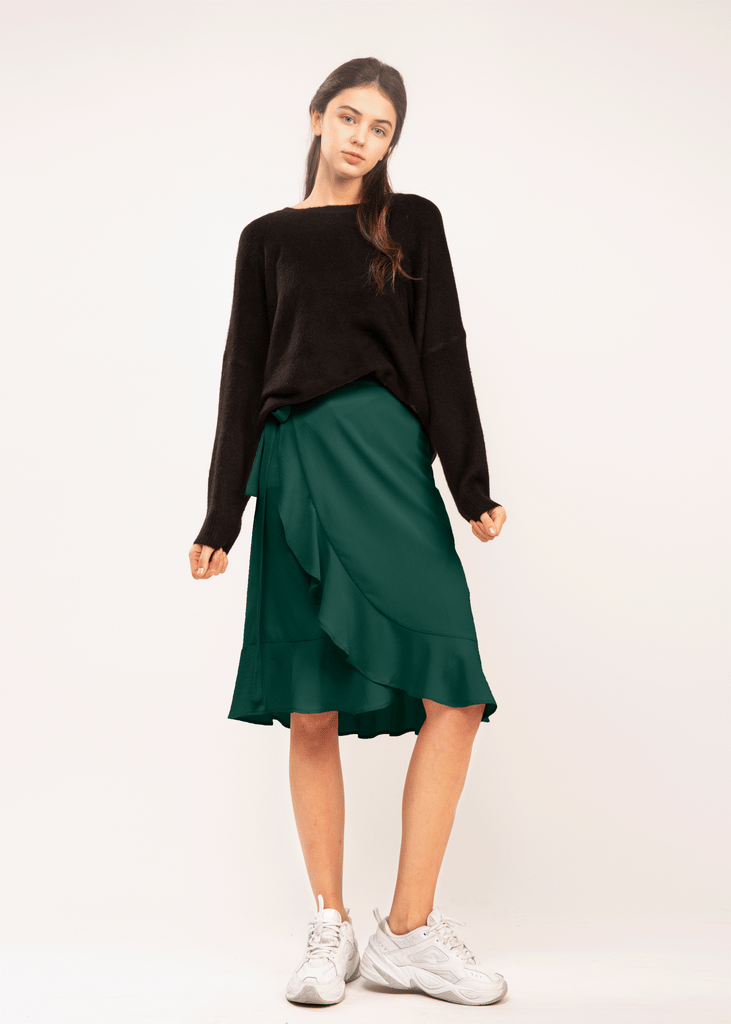 The Everly Ruffle  Skirt