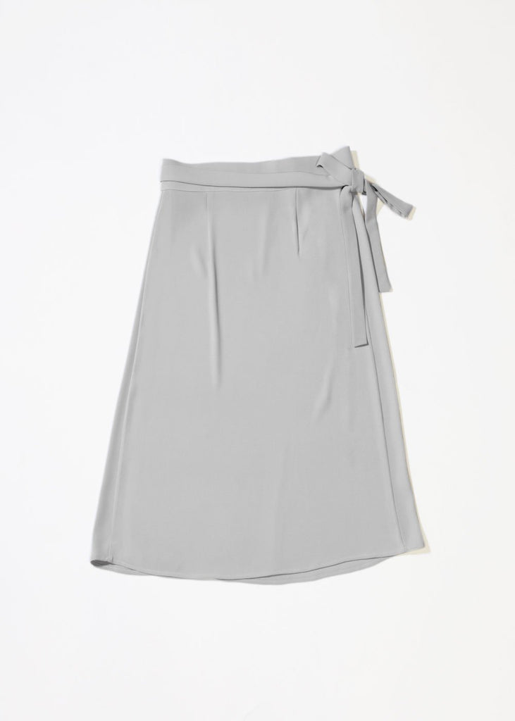 The Silvia Wrap Skirt in Sage